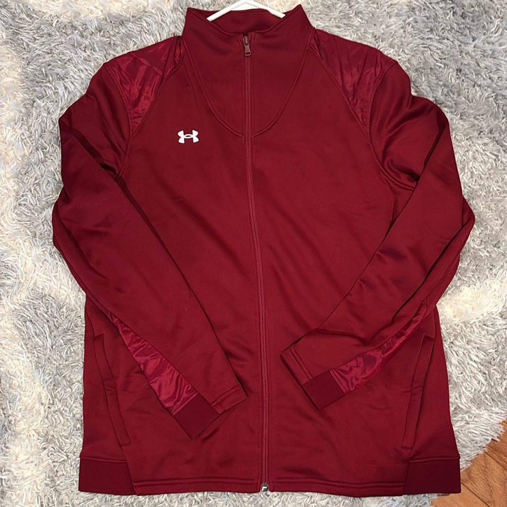 Women's UA Command Warm-Up
Full-Zip large. 

New with no tags